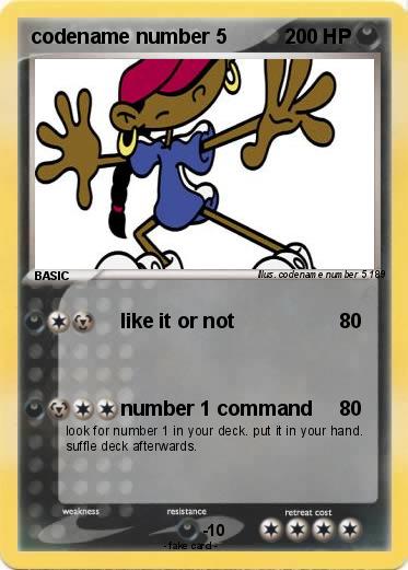 Pokemon codename number 5