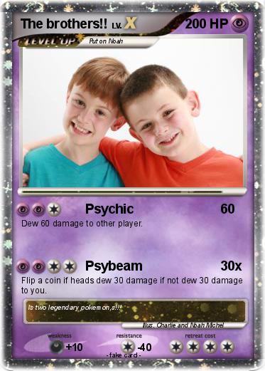 Pokemon The brothers!!
