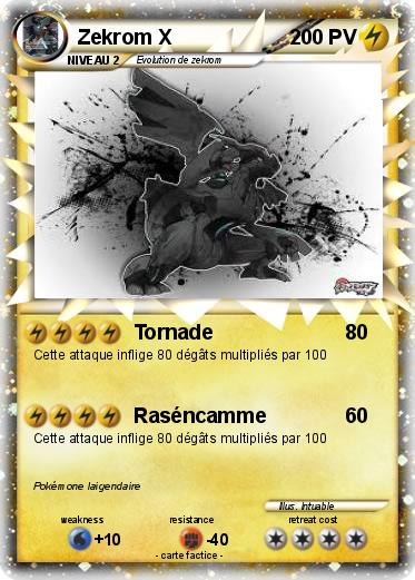 Pokemon Zekrom X