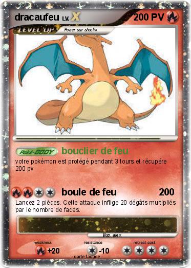 Pokemon dracaufeu