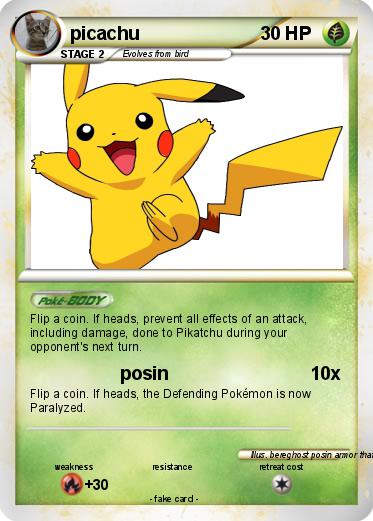 Pokemon picachu