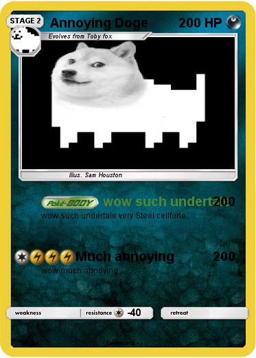 Pokemon Annoying Doge