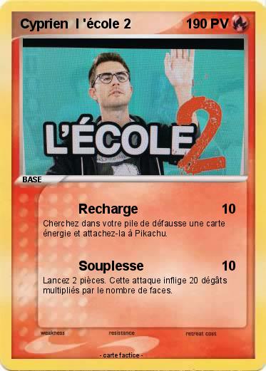 Pokemon Cyprien  l 'école 2