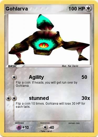 Pokemon Gohlarva