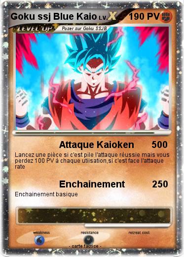 Pokemon Goku ssj Blue Kaio
