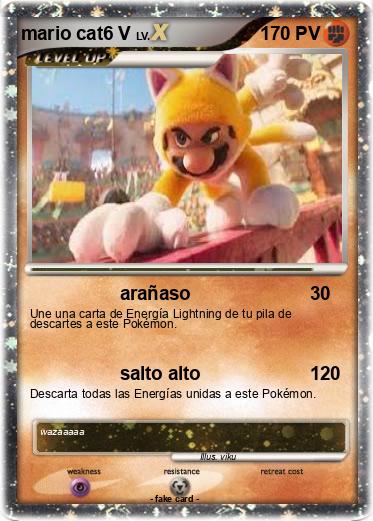 Pokemon mario cat6 V