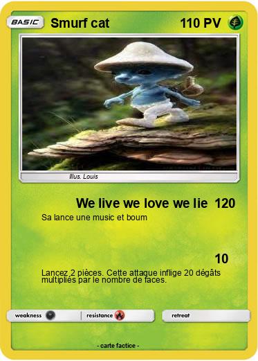 Pokemon Smurf cat