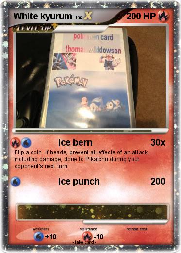 Pokemon White kyurum