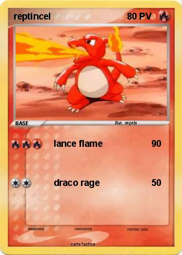 Pokemon reptincel