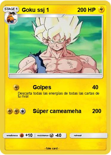 Pokemon Goku ssj 1