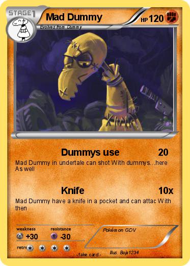 Pokemon Mad Dummy