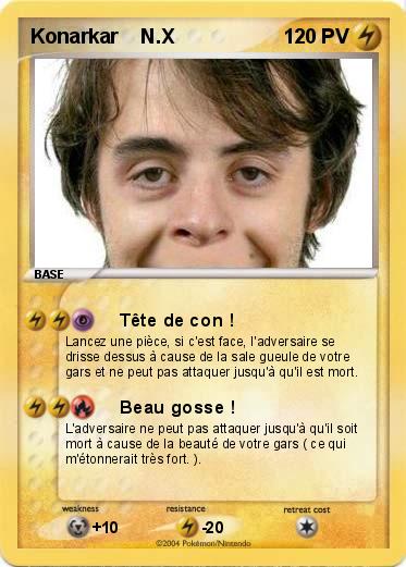 Pokemon Konarkar    N.X