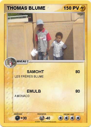 Pokemon THOMAS BLUME