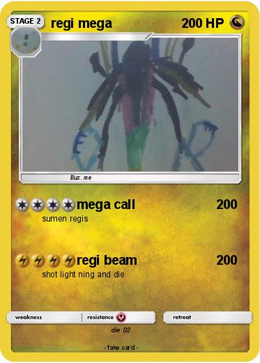 Pokemon regi mega