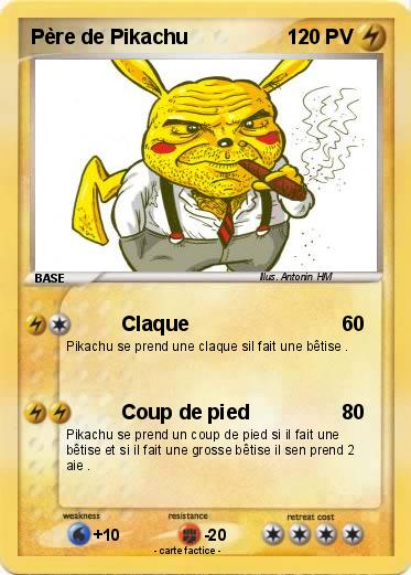Pokemon Père de Pikachu