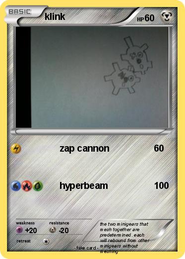 Pokemon klink