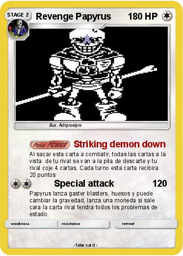 Pokemon Revenge Papyrus