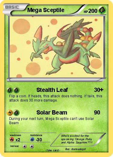 Pokemon Mega Sceptile