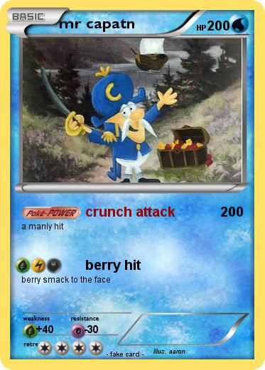 Pokemon mr capatn