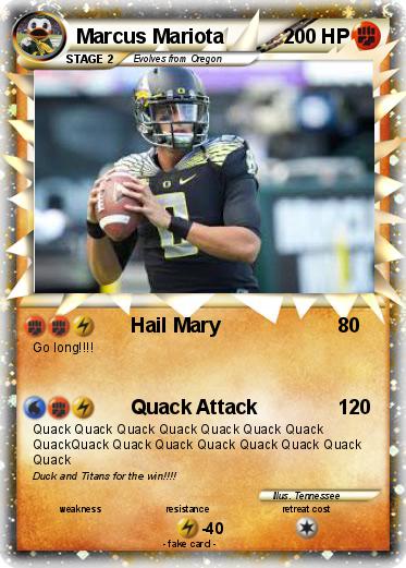 Pokemon Marcus Mariota