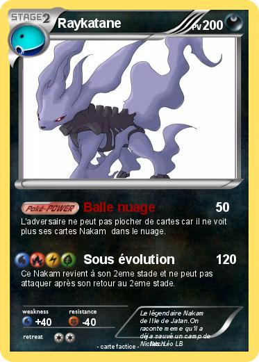 Pokemon Raykatane