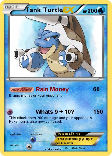 Pokemon Tank Turtle