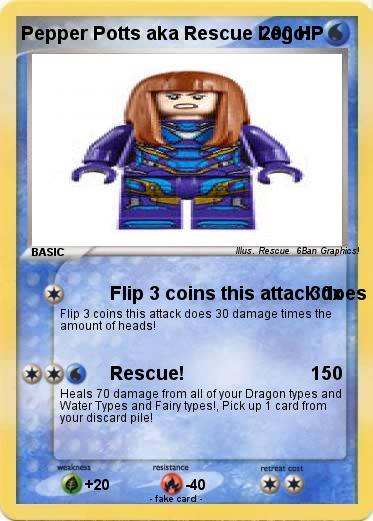 Pokemon Pepper Potts aka Rescue Lego!