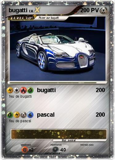 Pokemon bugatti