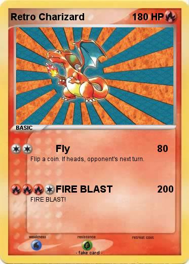 Pokemon Retro Charizard