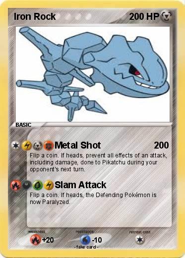 Pokemon Iron Rock