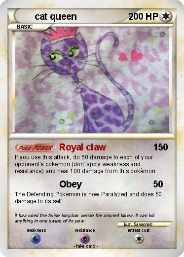 Pokemon cat queen