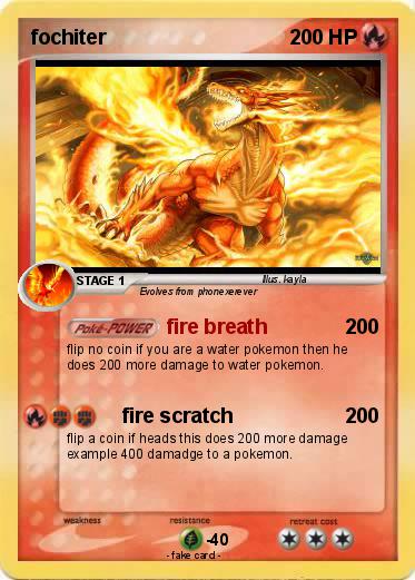 Pokemon fochiter