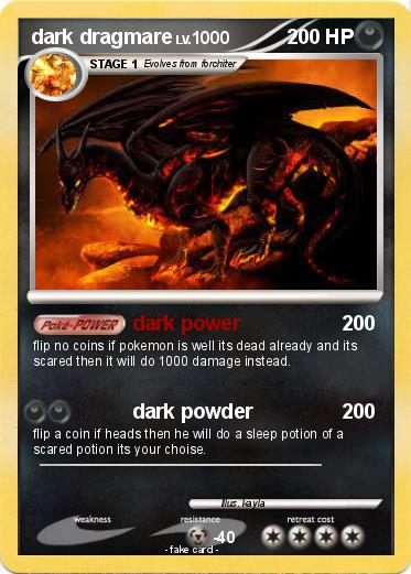 Pokemon dark dragmare