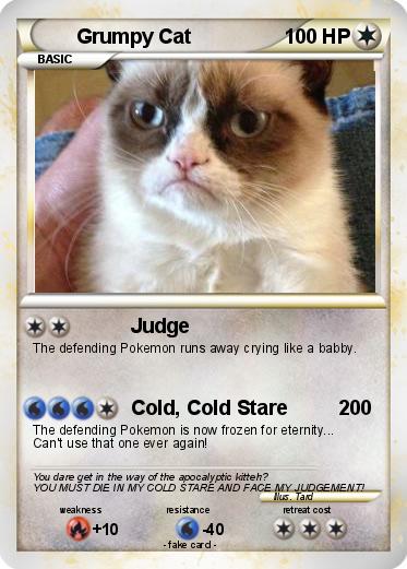 Pokemon Grumpy Cat