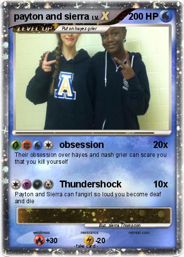 Pokemon payton and sierra