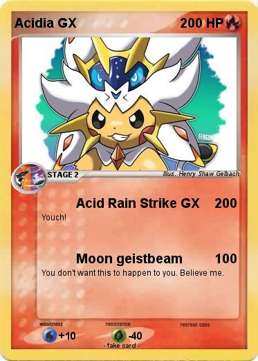 Pokemon Acidia GX
