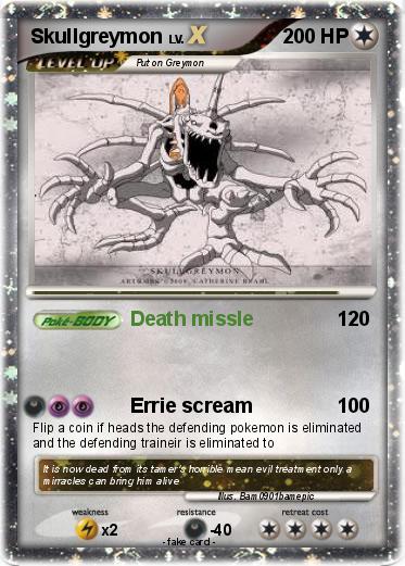 Pokemon Skullgreymon