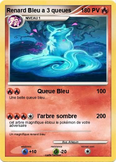 Pokemon Renard Bleu a 3 queues