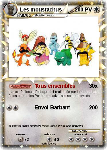 Pokemon Les moustachus