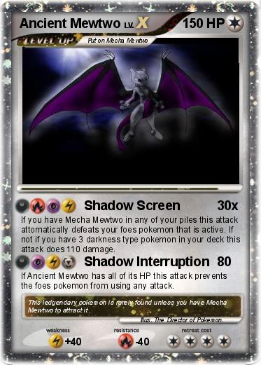 Pokemon Ancient Mewtwo