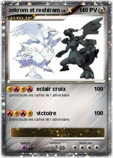Pokemon zekrom et reshiram