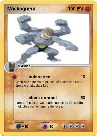 Pokemon Mackogneur
