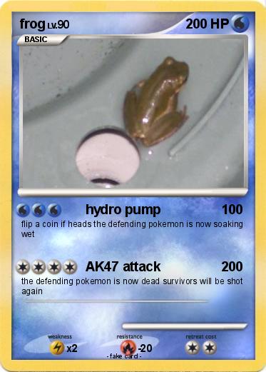 Pokemon frog