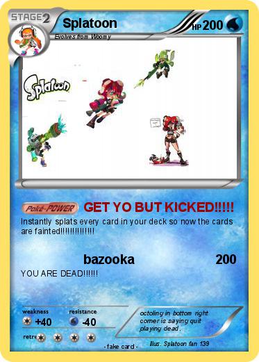 Pokemon Splatoon