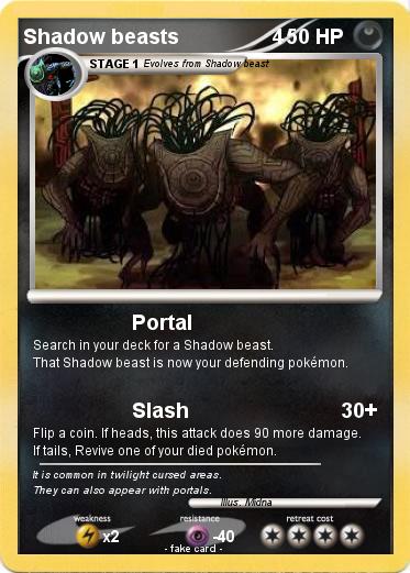 Pokemon Shadow beasts                 4