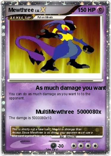 Pokemon Mewthree