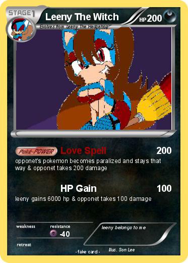Pokemon Leeny The Witch