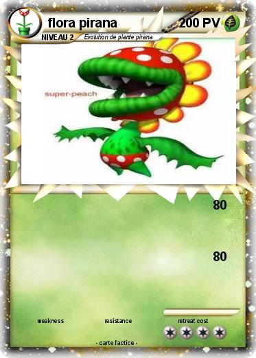 Pokemon flora pirana