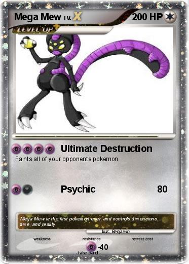 Pokemon Mega Mew