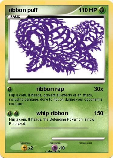Pokemon ribbon puff